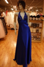 Galajurk met halterband blauw