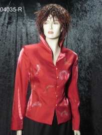04035 Blousejasje in rood