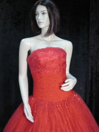 Strapless Sisi bruidsjurk F118