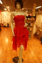 Strapless korte jurk  ( Nr.  K-02 )