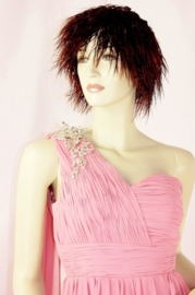 Galajurk one shoulder MD-B0330 rose