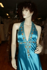 Galajurk met halterband SYR 22441 -  turquoise