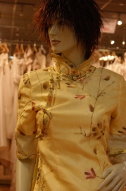 Jurk in chinese stijl  ( Nr. CN - FX01 )
