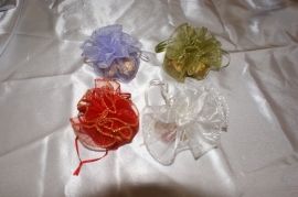 Organza verpakking voor bedankjes