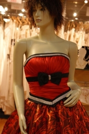 Elegante baljurk TMJR - 0997 rood