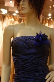 Strapless jurk B112