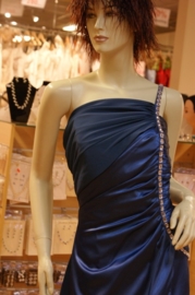 Galajurk Strapless   PSF - H006 ( donker blauw )