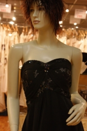 Galajurk Strapless  MLS - 2004 ( zwaart )