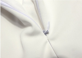 Adellijke jurk CWYS - 001 wit