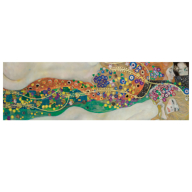 Sjaal - Waterslangen II – Geïnspireerd op Klimt