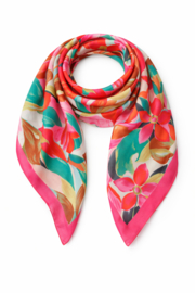 Sjaal - Rose - Bloemenprint