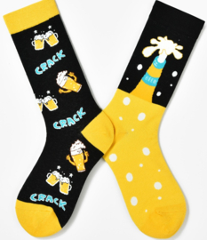 Mismatched biersokken – Crack a Beer Mismatched biersokken – Crack a Beer