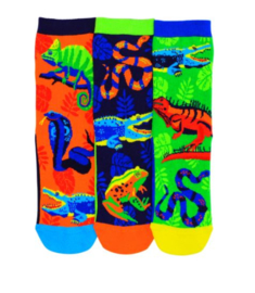 Oddsocks - Mismatched verschillende sokken - Reptielen - maat 31 tot 38