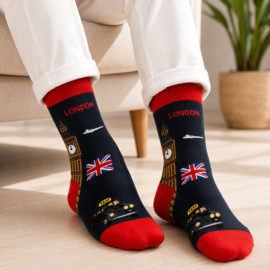 Sokisahtel – London sokken – 80% katoen