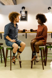 Mismatched sokken - coffee - koffie - 2 verschillende sokken - maat 40/43