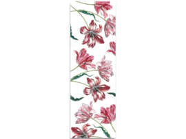 Sjaal - Drie Tulpen – Geïnspireerd op Maria Sibylla Merian