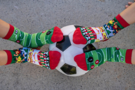 Mismatched kindersokken - Football  - maat 27/30