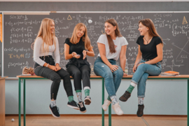 Mismatched sokken - Back 2 School - 2 verschillende sokken - maat 36/39