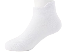 5190 Anti slip baby sokken set van 6 paar in leuk sneaker model wit