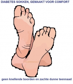 Diabetes dunne THERMO heren sokken 3 paar donkergrijs, non elastic boorden en handgenaaide teennaad , mt 39 - 45