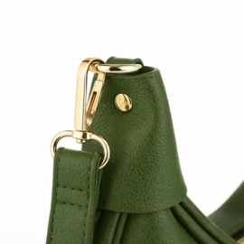 Halve - Maan - Tas - Army - Green - Groen