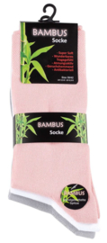 Set van 3 paar bamboe viscose dames sokken, maat 35-38