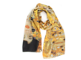 Sjaal - Adele Bloch-Bauer Klimt – Elegantie in Goudtinten