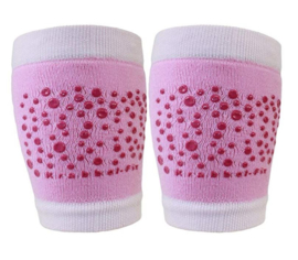 Anti slip kniebeschermers / Kniepads  Ewers Krabbelfix Roze maat 86/92 (12-18 mnd)