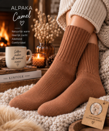 Alpaca thermosokken dames – warm en zacht