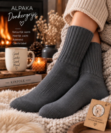 Alpaca thermosokken dames – warm en zacht