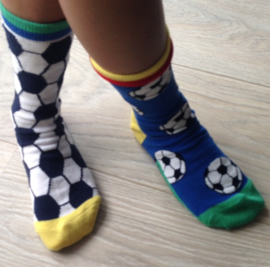 Oddsocks - Gekke Mismatched Sokken - Goal - 3 sokken - maat 31 tot 39