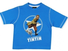 TinTin (Kuifje) T-shirt blauw