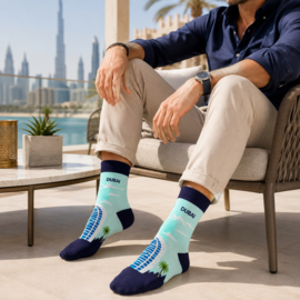 Sokisahtel – Dubai sokken – 80% katoen