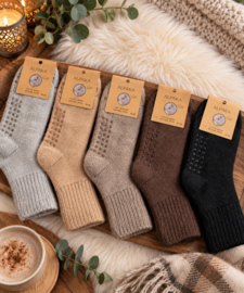 Alpaca thermo damessokken met antislip