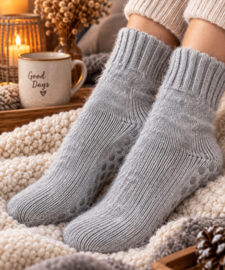 Alpaca thermo damessokken met antislip