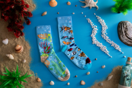 Mismatched sokken - Aquarium  - 2 verschillende sokken - maat 36/39