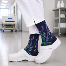 Mandarina Socks Lavendel – paarse bloemensokken