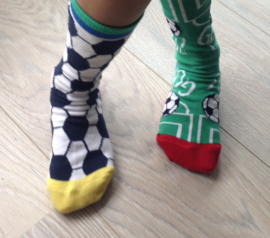 Oddsocks - Gekke Mismatched Sokken - Goal - 3 sokken - maat 31 tot 39