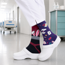 Mandarina Socks Magie – mismatched goochelsokken