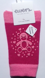 Anti slip kniebeschermers / Kniepads  Ewers Krabbelfix Fuchsia Beertje - maat 86/92