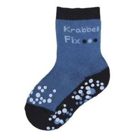 Ewers anti slip sokken Krabbelfix marine maat 17-18