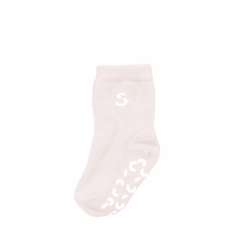STUCKIES® anti slip sokken in lichtrose (ROSE) maat 16/18