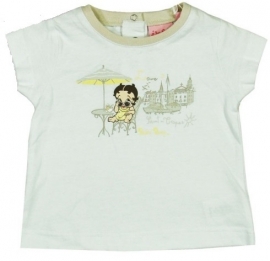 Betty Boop baby t-shirt Wit