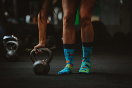 Mismatched sokken - Fitness - sport -  2 verschillende sokken - maat 36/39