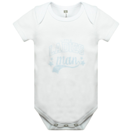 Ducky Beau romper Little Ladies Man Wit maat 68