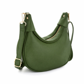 Halve - Maan - Tas - Army - Green - Groen