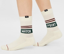 Match Point - tennis sokken - natural vibes - maat 41/46