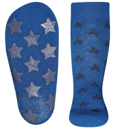 Anti slip zomer sokken set van 2 paar blauw maat 27-30