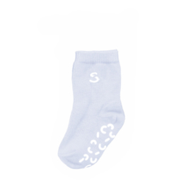 STUCKIES® anti slip sokken in lichtblauw (WAVE) maat 19/21