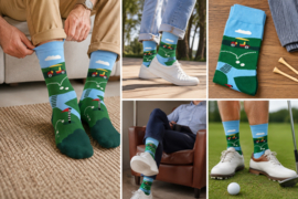 Golfsokken groen – Golfbaan
